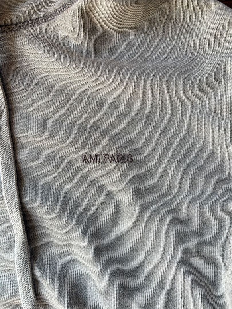 AMI PARIS Fade Out Logo Hoodie アミパリ M相当