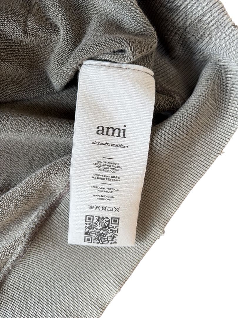 AMI PARIS Fade Out Logo Hoodie アミパリ M相当