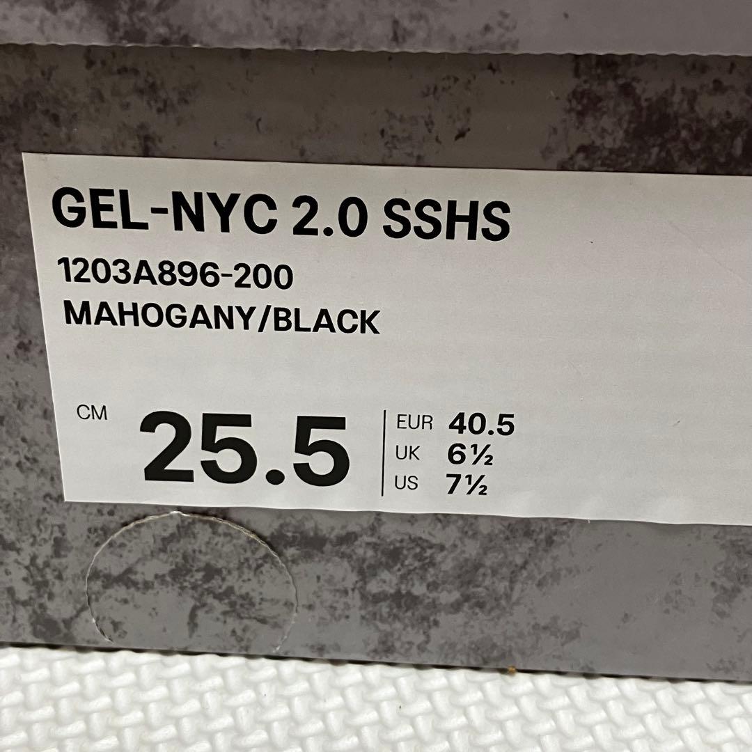 ASICS アシックス GEL-NYC 2.0 SSHS 25.5