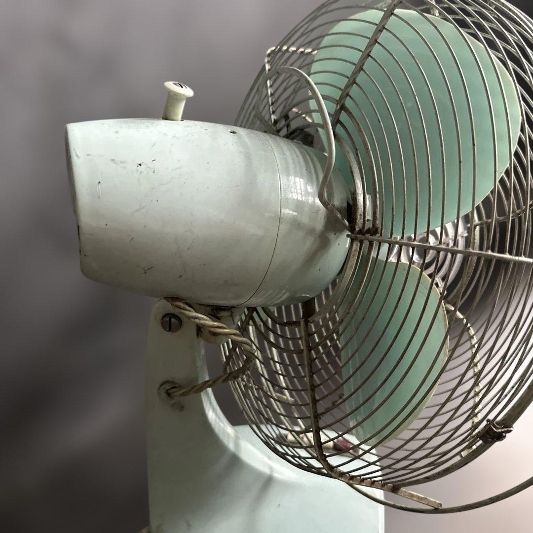 ヴィンテージ　三洋扇風機　サンヨー　通電確認済みとても可愛いカラー！