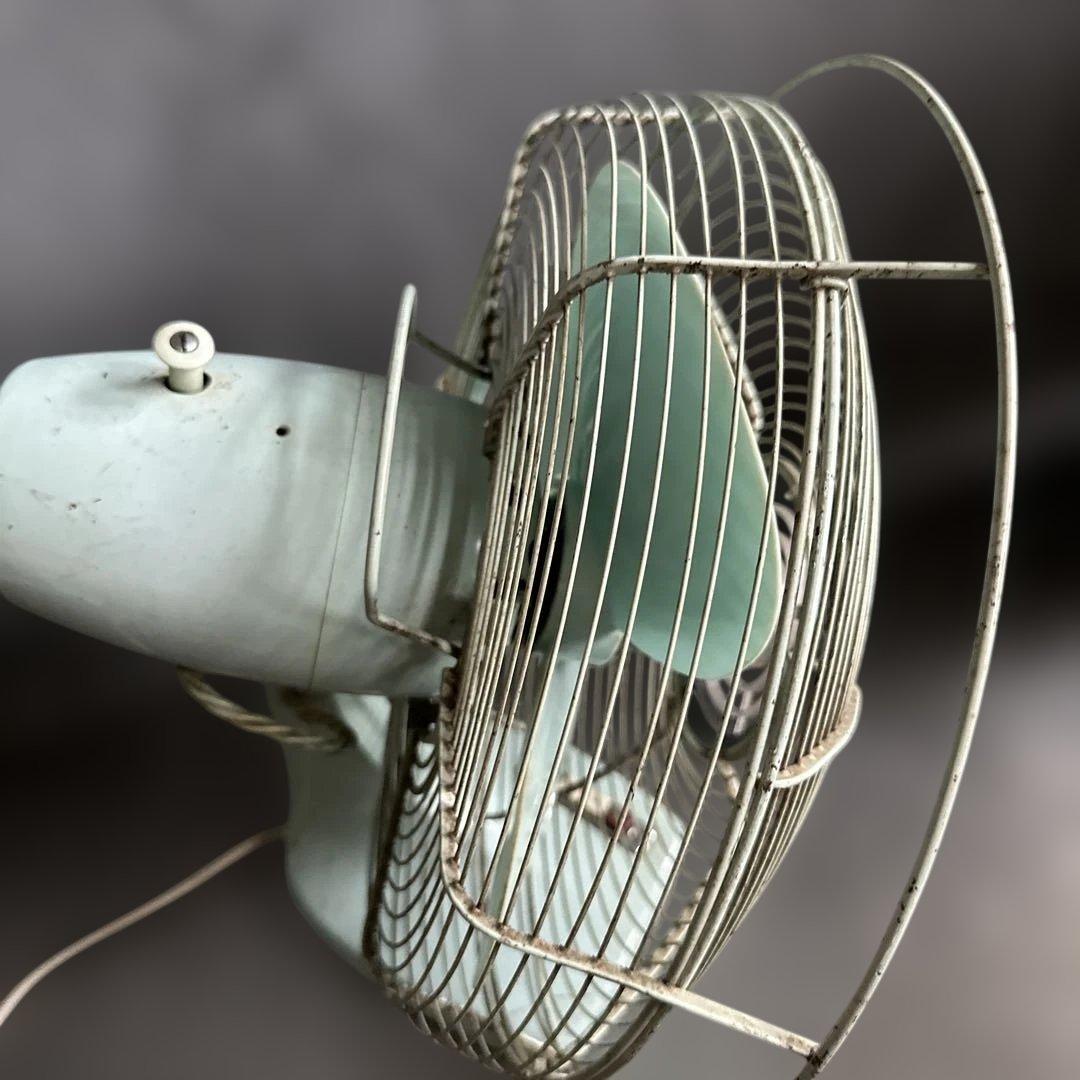 ヴィンテージ　三洋扇風機　サンヨー　通電確認済みとても可愛いカラー！