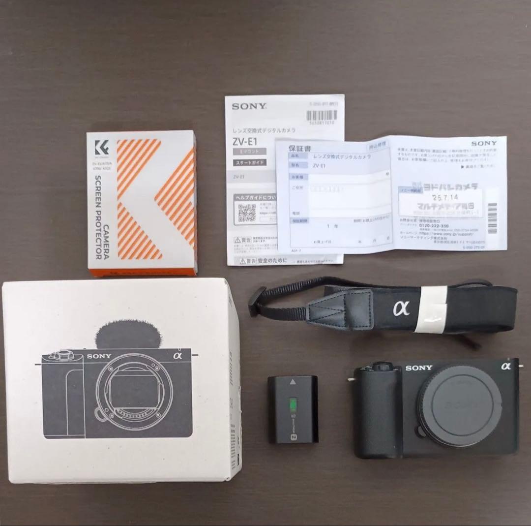 SONY VLOGCAM ZV-E1 ボディ