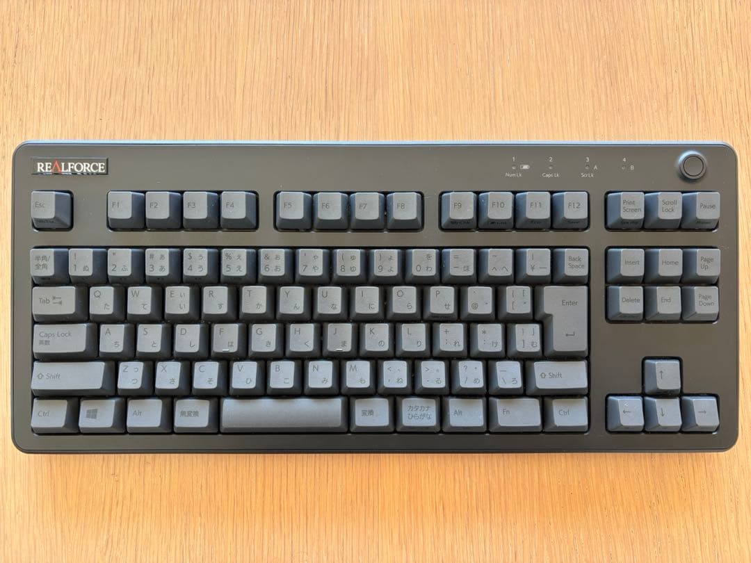 リアルフォース REALFORCE R3 テンキーなし 東プレ R3HC11
