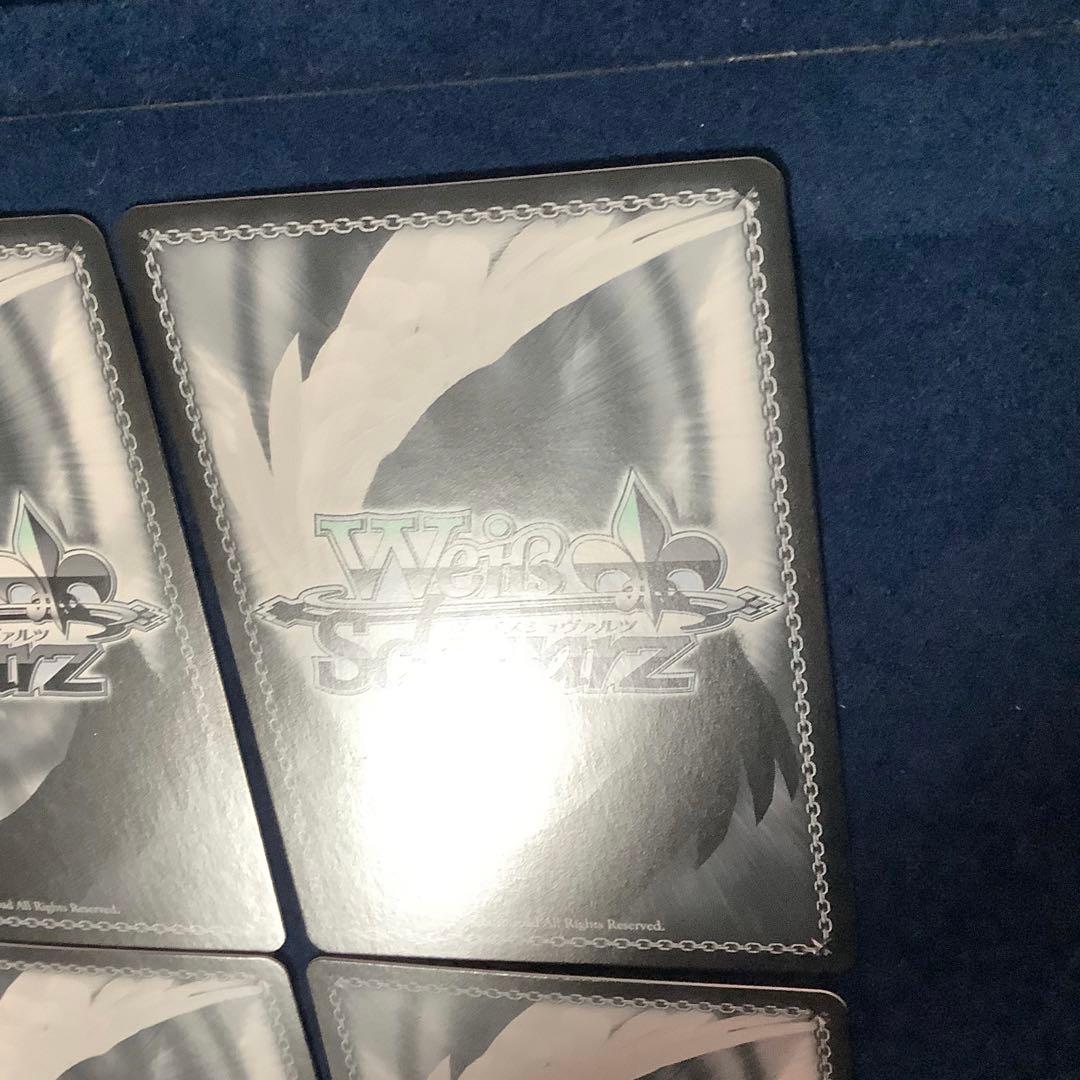 ヴァイスシュヴァルツ　王の矜持アインズ SP サイン　4枚