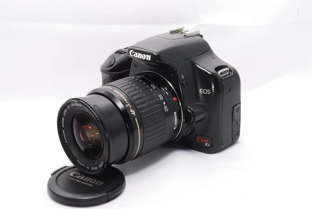 入門モデル✨CanonKiss X2✨届いてすぐ使える✨スマホ転送可✨一眼レフ✨