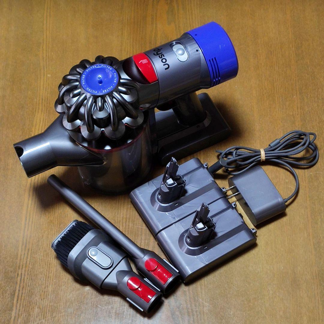 ダイソン SV11掃除機 完全分解清掃済み 動作品 純正バッテリー3つセット