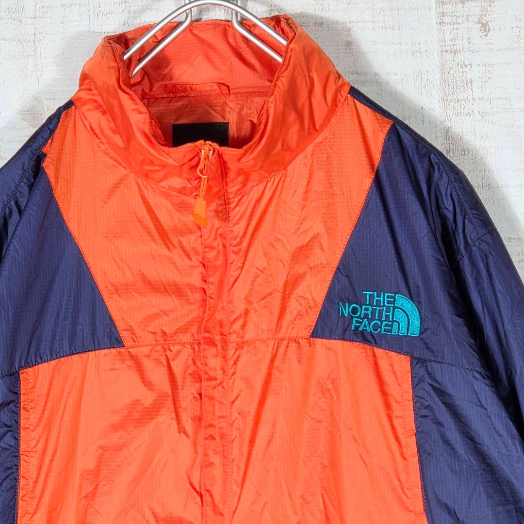 美品✨️ノースフェイス ウインドブレーカー ナイロンパーカー 超軽量 希少色 L