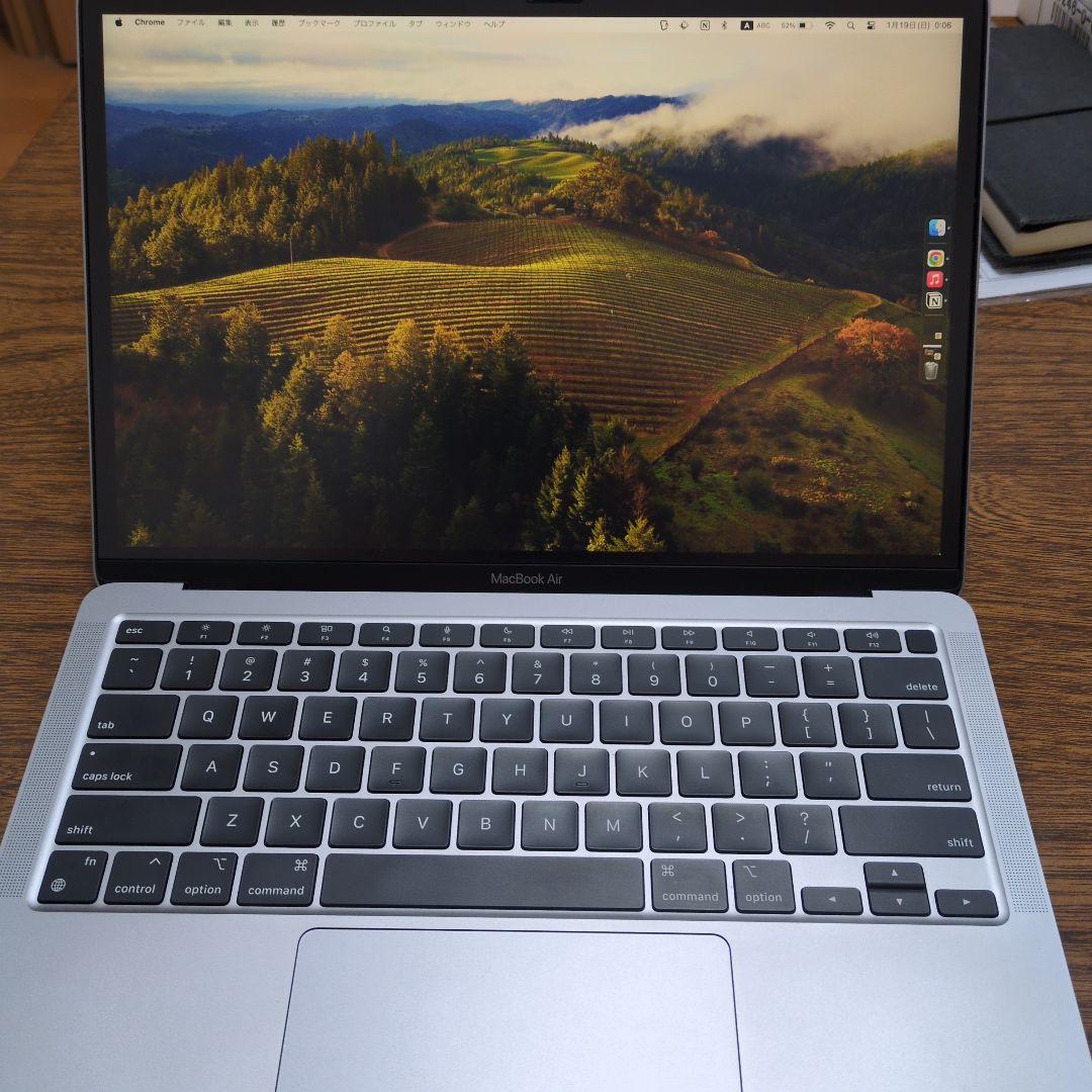 【美品】MacBook Air M1 スペースグレイ US配列