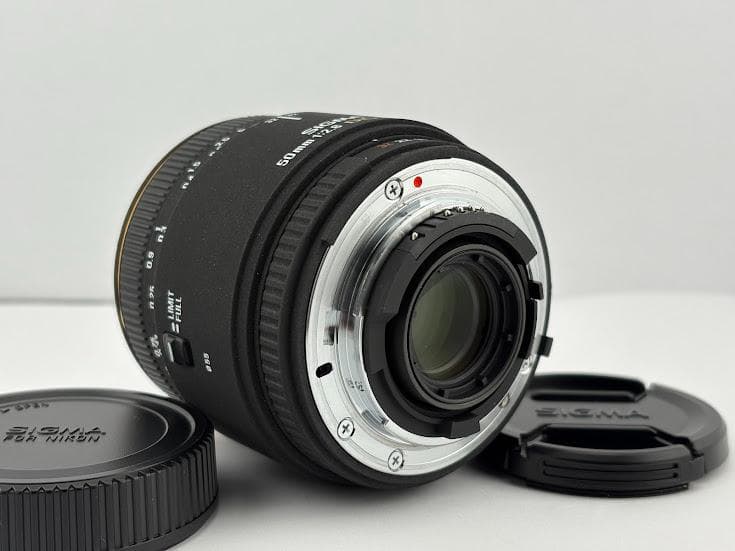 ★極上品★シグマ SIGMA MACRO 50mm F2.8 EX DG ニコン