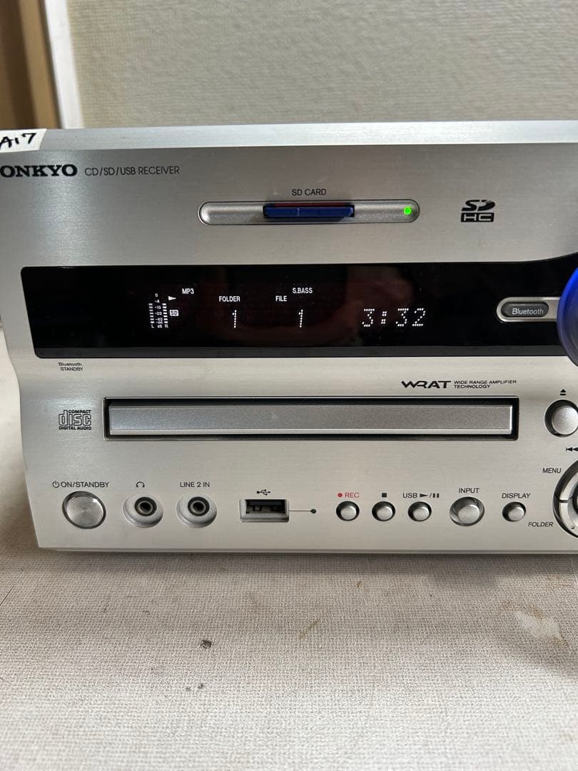 A17 整備ONKYO NFR-7TX ハイレゾCD/SD/USBレシーバー