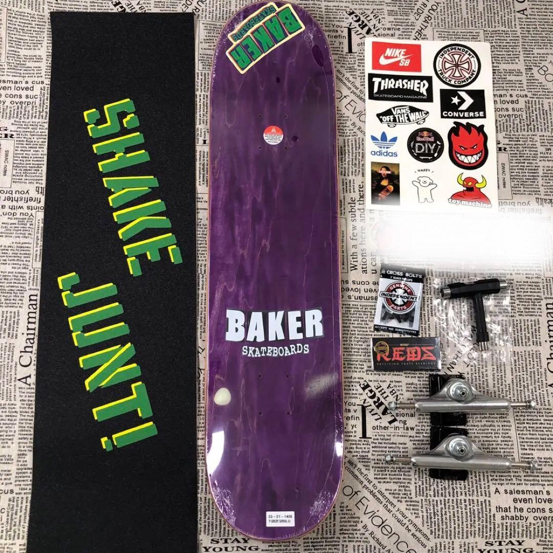 BAKER スケボー デッキデッキ セット 8.0