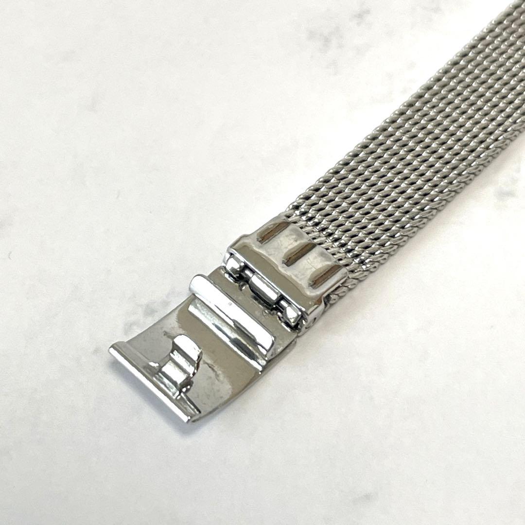 極美品✨ete エテ ダイヤモンド ソーラーウォッチ メッシュベルト 腕時計