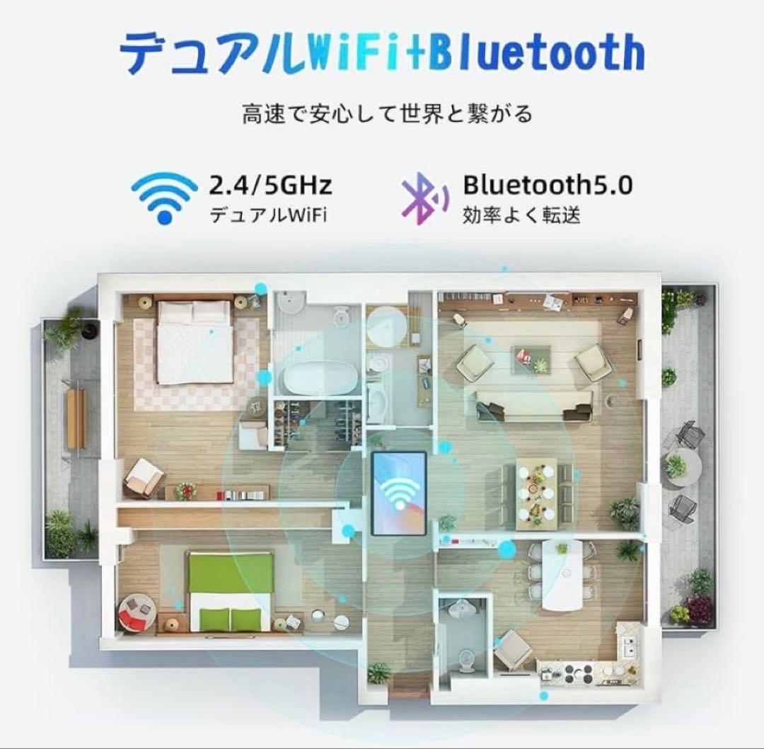 Android15 タブレット 10インチ 薄型軽量 Type-C充電