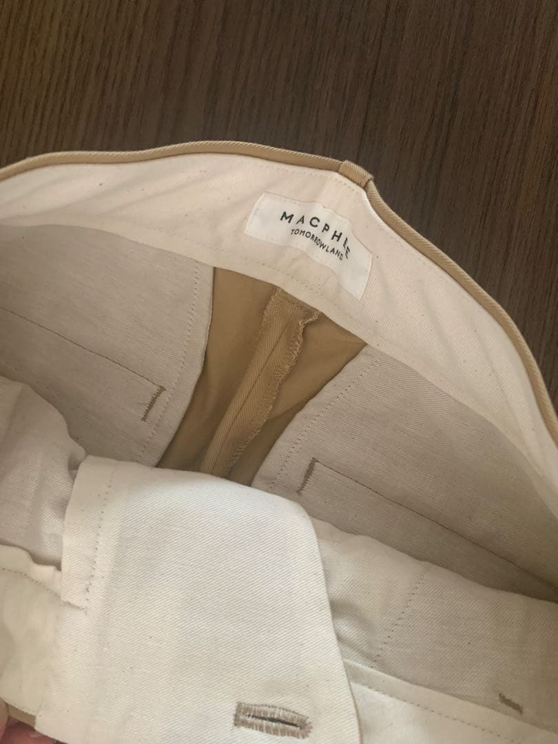 マカフィー　コットンタックチノパンツ　サイズ32