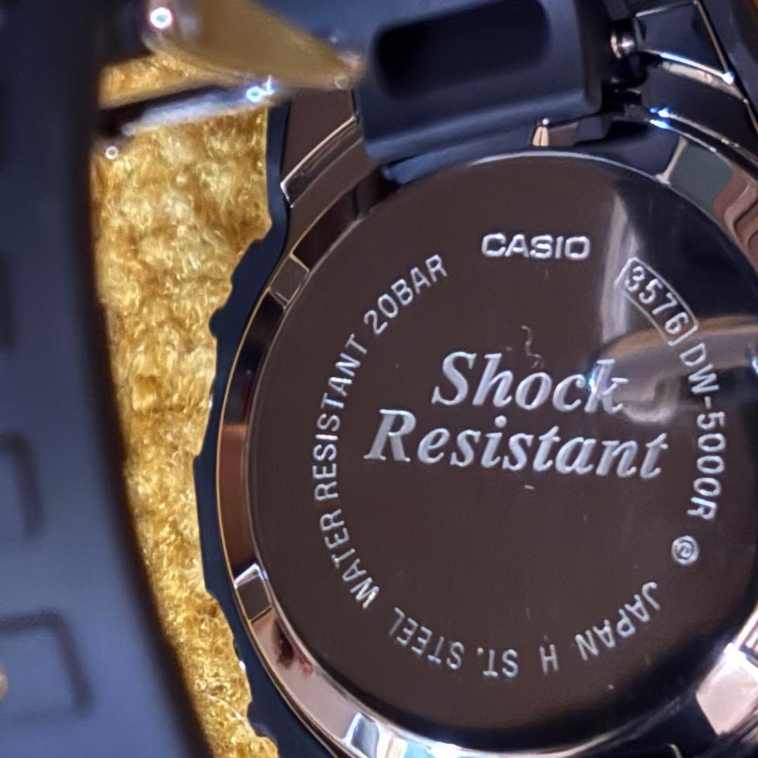 G-SHOCK カシオ 初代G-SHOCK復刻モデル DW-5000R-1AJF