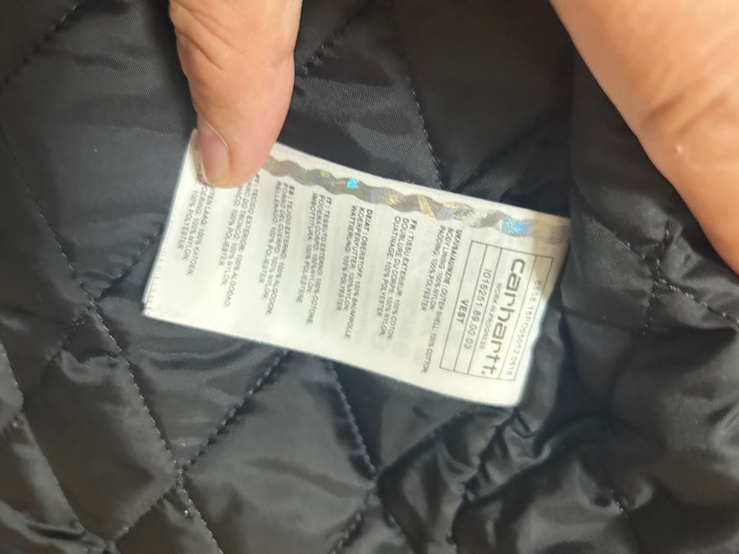 ビ*島様 CARHARTT WIP VEST カーハート ベスト　I015251