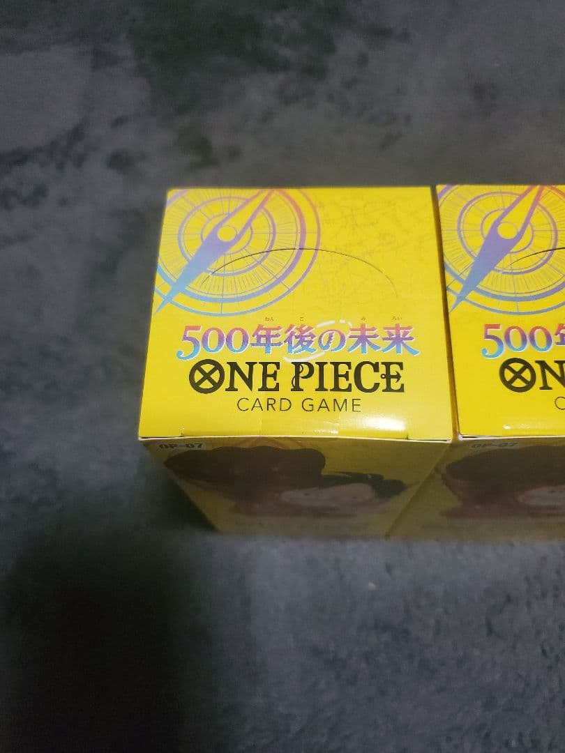 【未開封テープ付き】 ブースターパック 500年後の未来【OP-07】6BOX