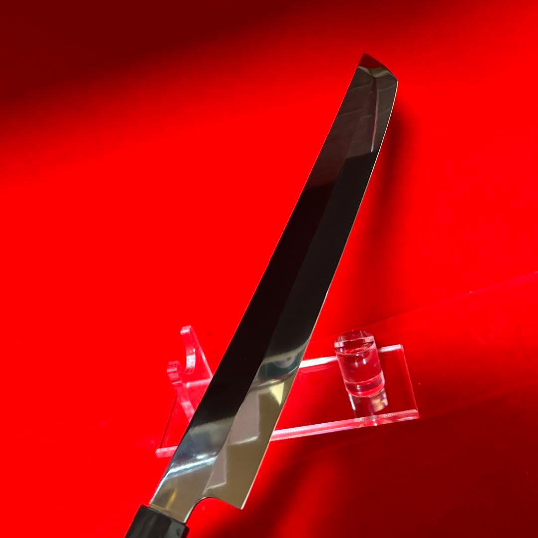 包丁　先丸型　尺　鏡面仕上げ　切味抜群箱付　未使用品