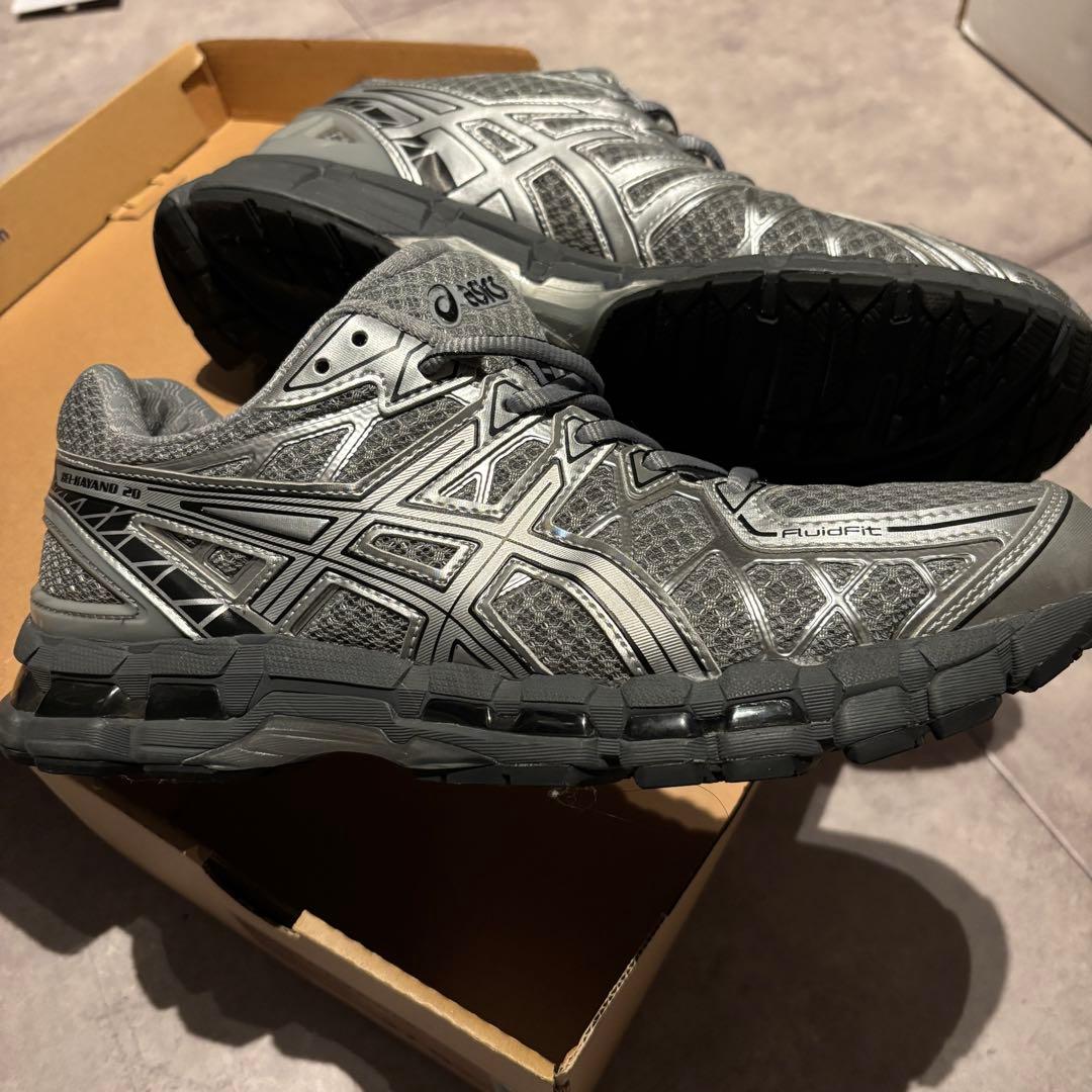 靴 ASICS Gel-Kayano 20 GRAVEL/ SILVER