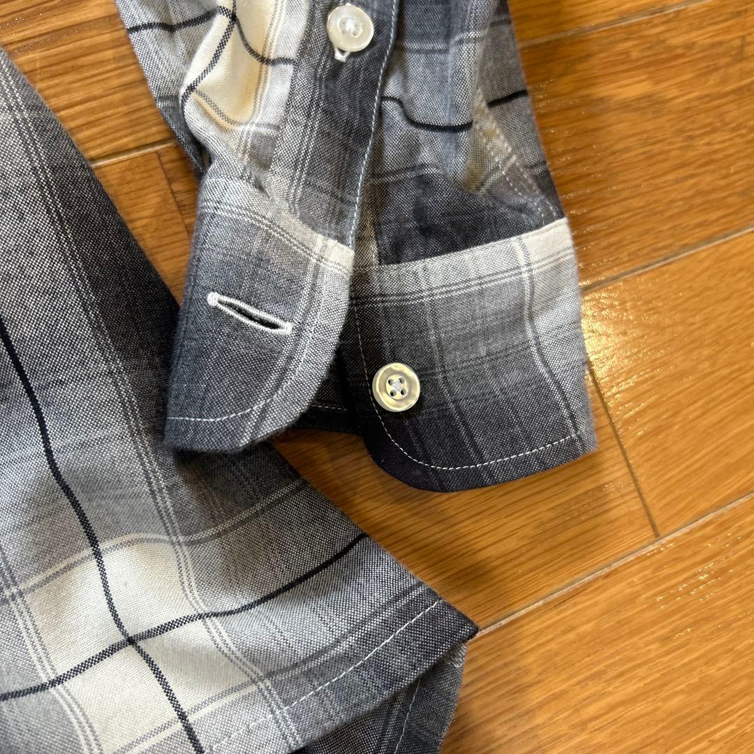 ワコマリアwackomariaオンブレーチェックシャツ　野村訓市窪塚洋介木村拓哉