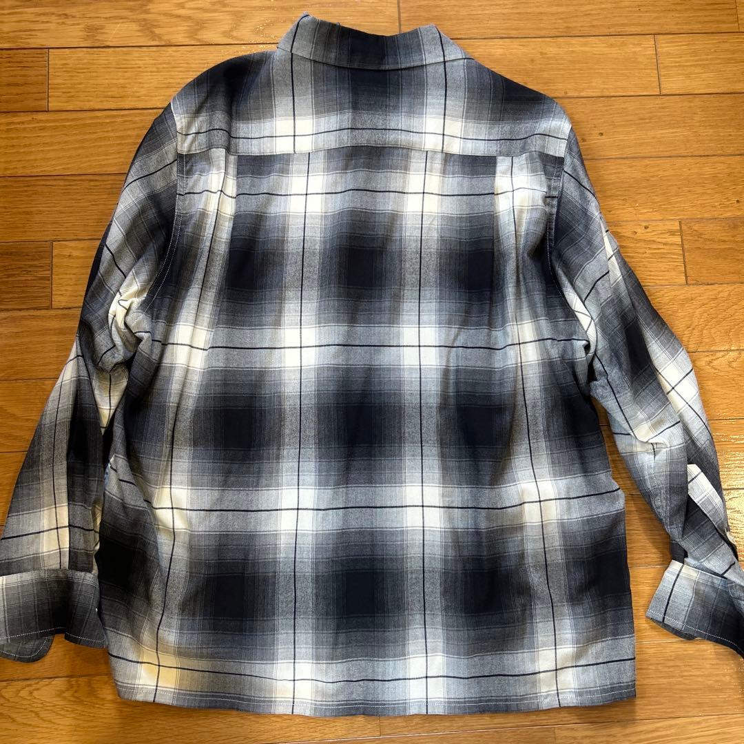 ワコマリアwackomariaオンブレーチェックシャツ　野村訓市窪塚洋介木村拓哉