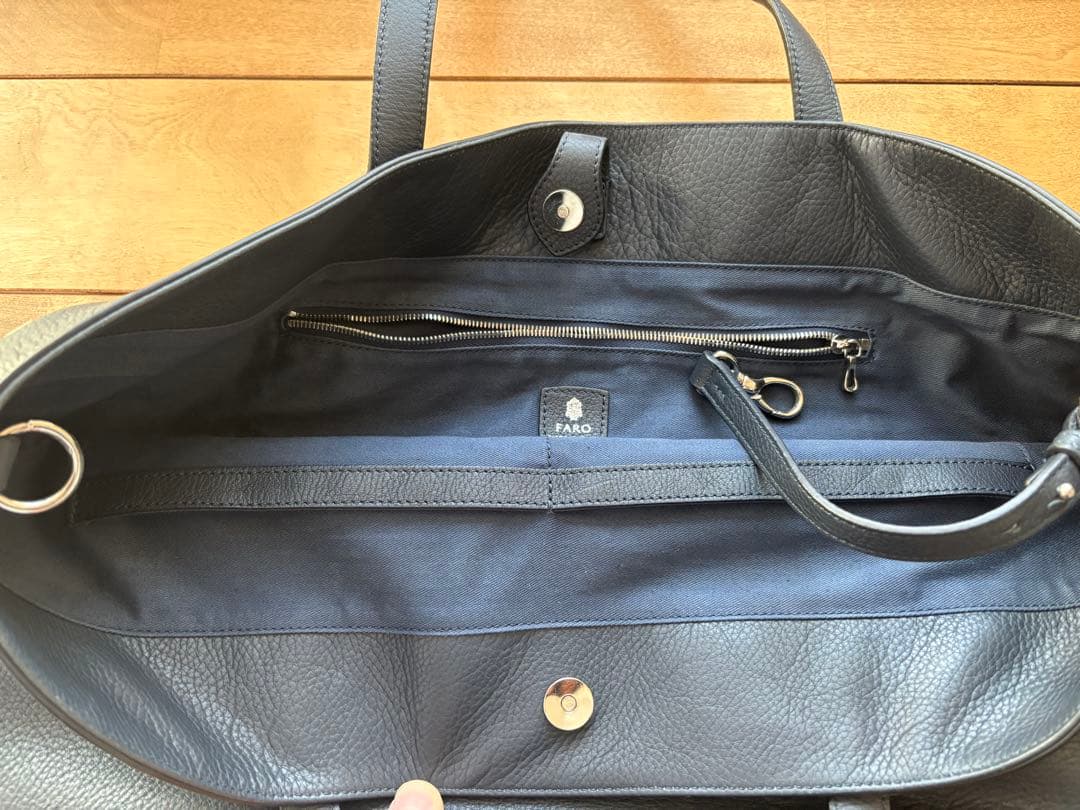 FARO（ファーロ）FABIO M MOUSSEトートバック ネイビー