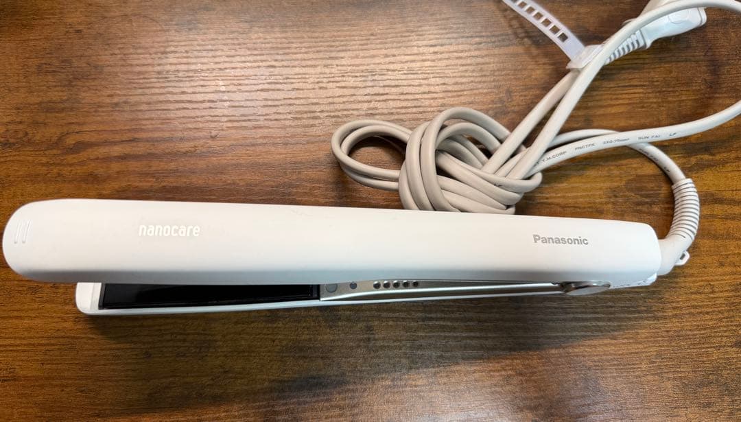 Panasonic ナノケア ストレートヘアアイロン EH-HS0J-W