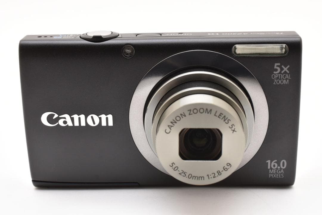 【極美品】Canon PowerShot A2300IS ブラック　ほぼ新品！