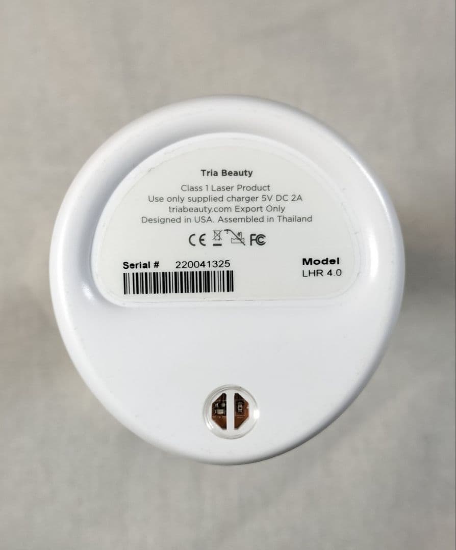 Tria Beauty LHR 4.0 レーザー脱毛器 ホワイト/ピンク