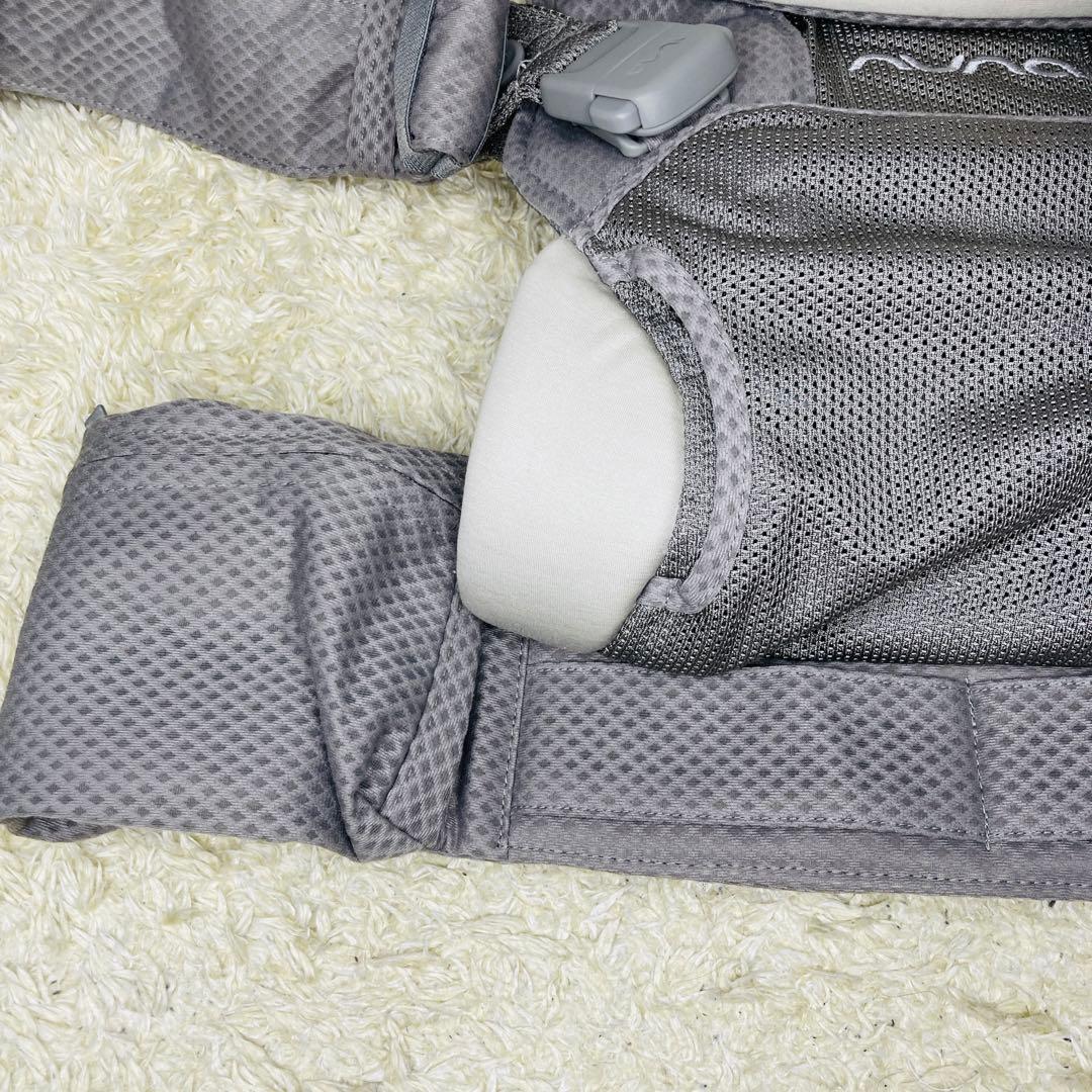 【美品】NUNA ヌナ cudl カドル メッシュグレー 抱っこ紐