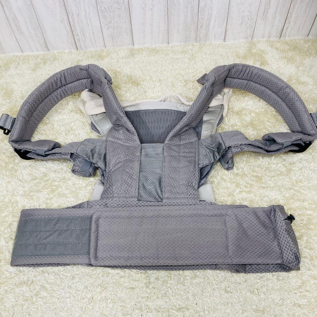 【美品】NUNA ヌナ cudl カドル メッシュグレー 抱っこ紐