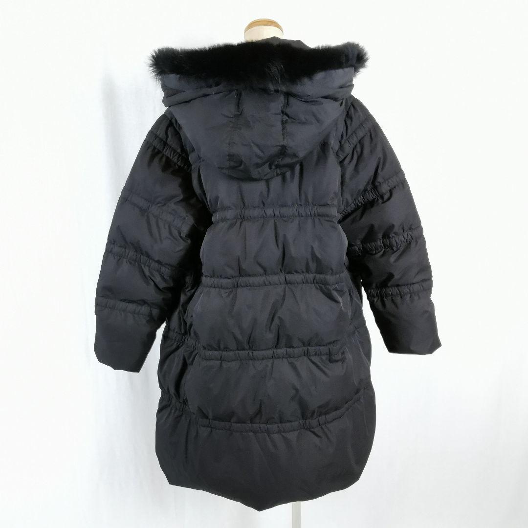 極美品 タグ付き フォックスファービッグシルエットダウンコート D791