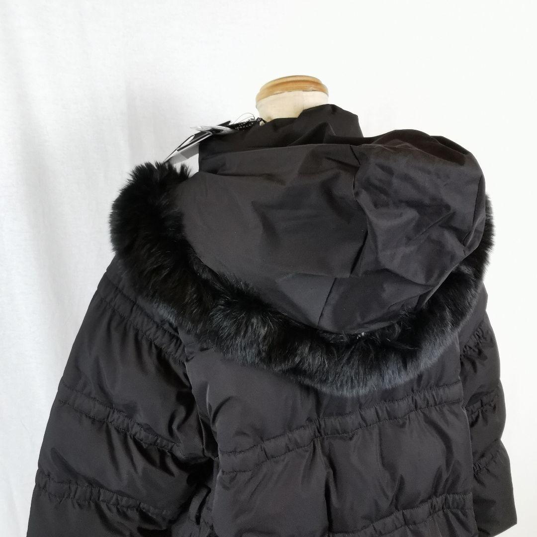 極美品 タグ付き フォックスファービッグシルエットダウンコート D791