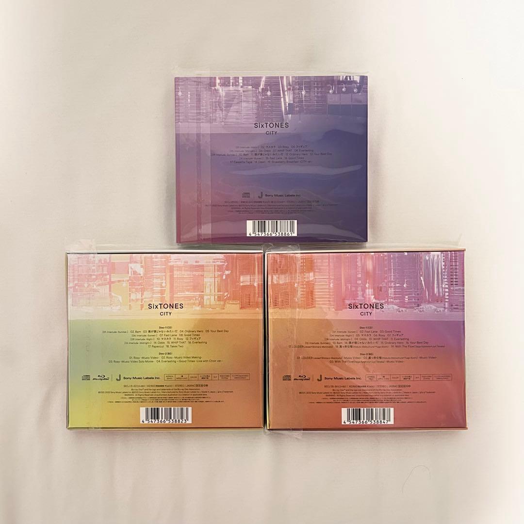 SixTONES アルバム セット 3形態