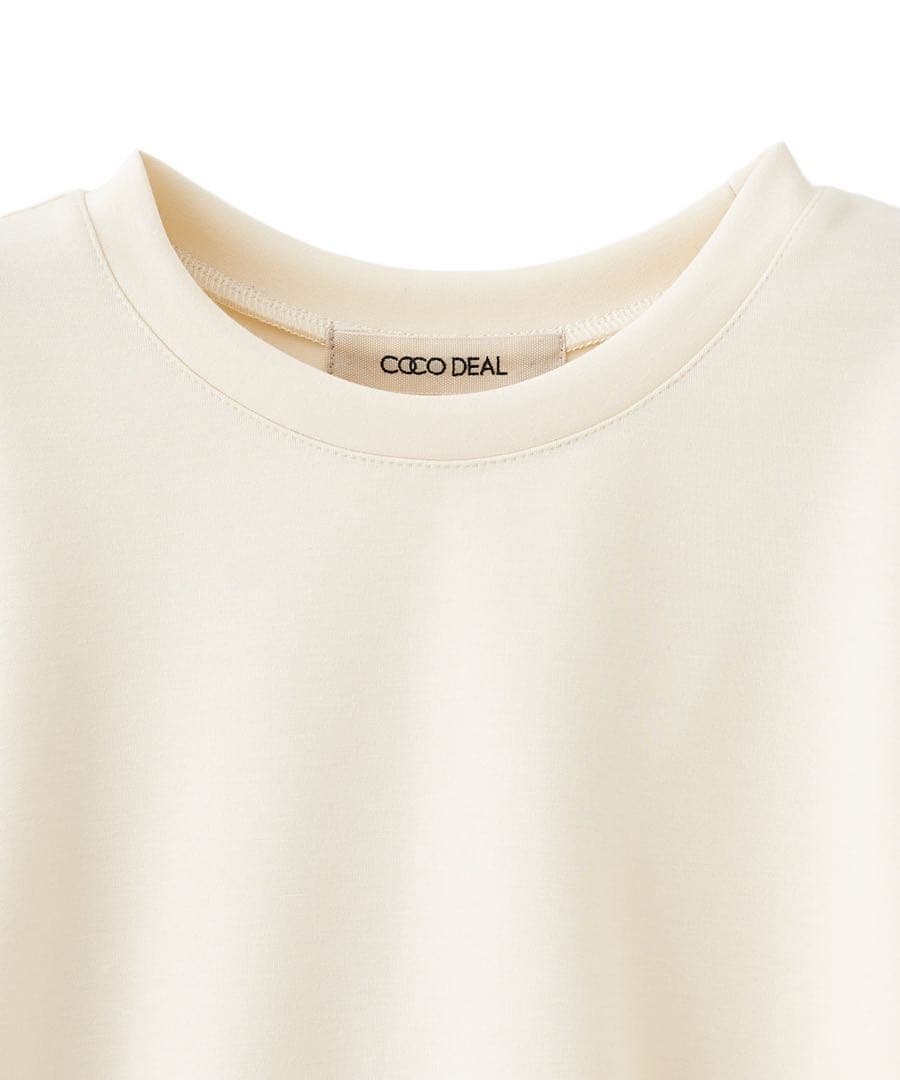 ♡完売商品♡ COCO DEAL アシメペプラムブラウス　アイボリー