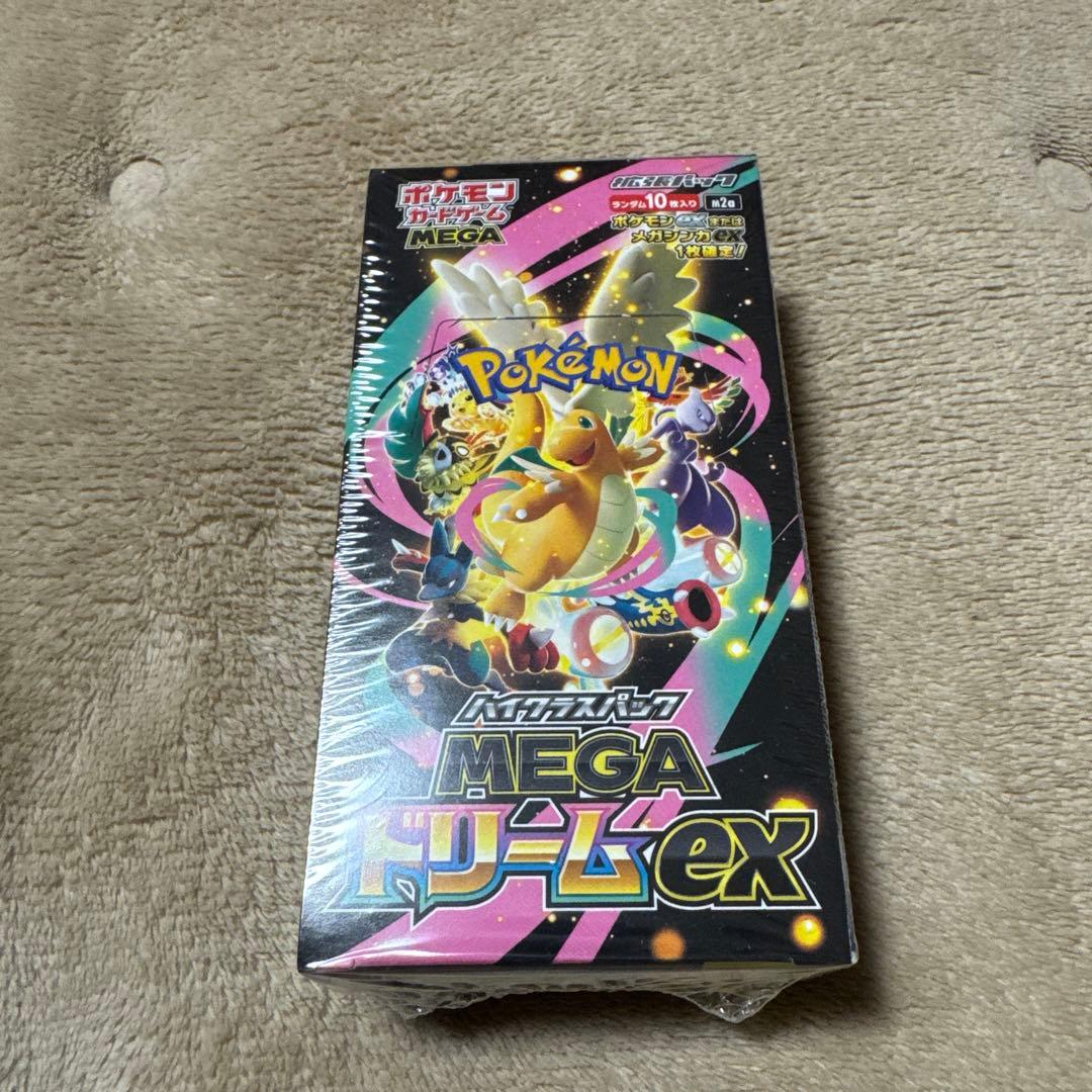 ポケモンカードゲーム MEGAドリームEX 1box