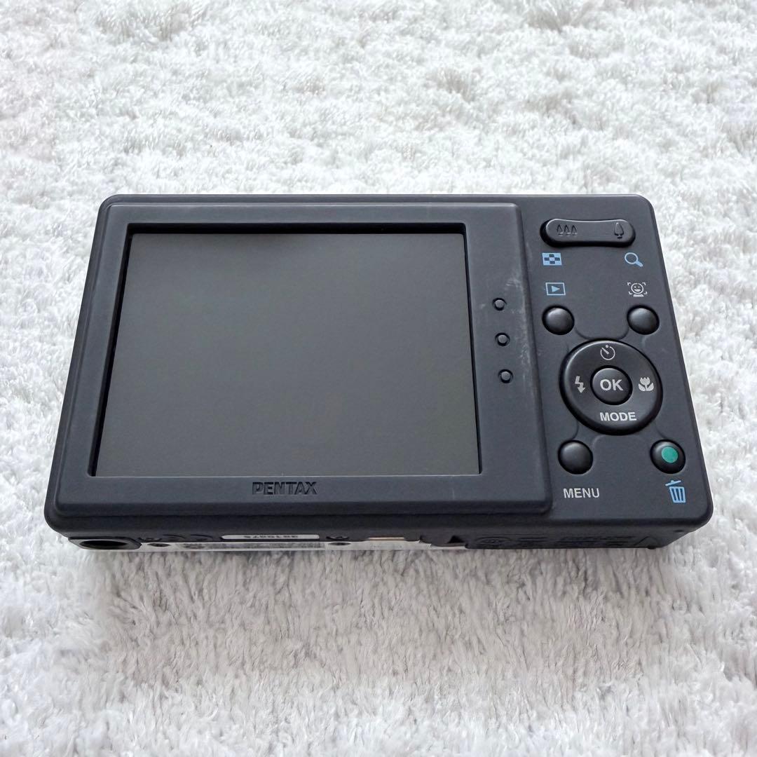 【動作確認済】PENTAX ペンタックス Optio H90 レトロコンデジ 白