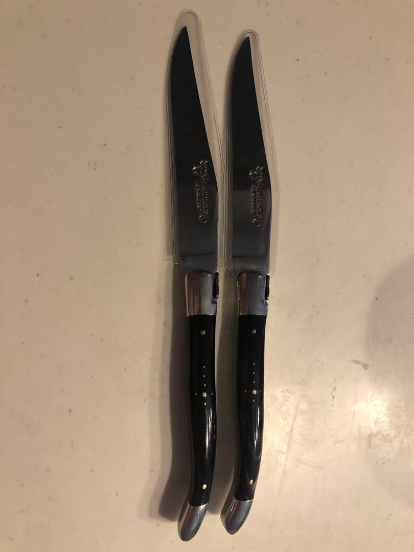 ラギオール アン オブラック バッファロー テーブルナイフ　2本セット