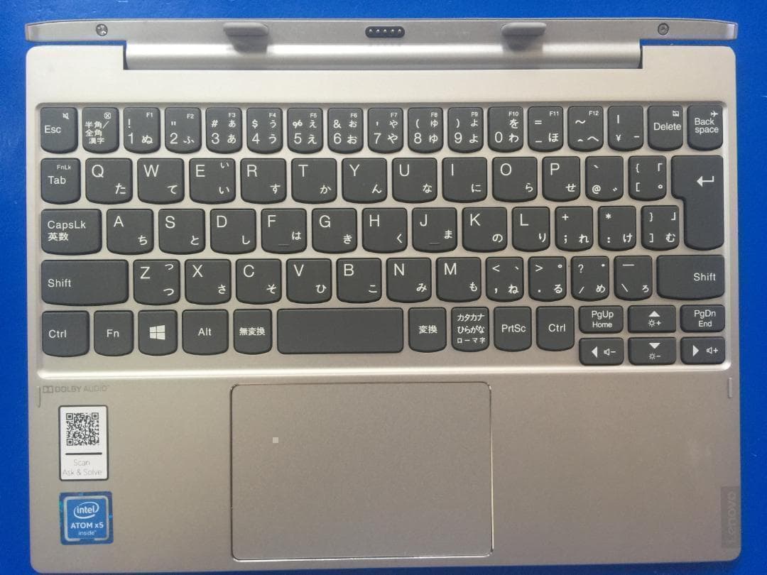 Lenovo Miix 320-10ICR　2 in 1タブレットノート