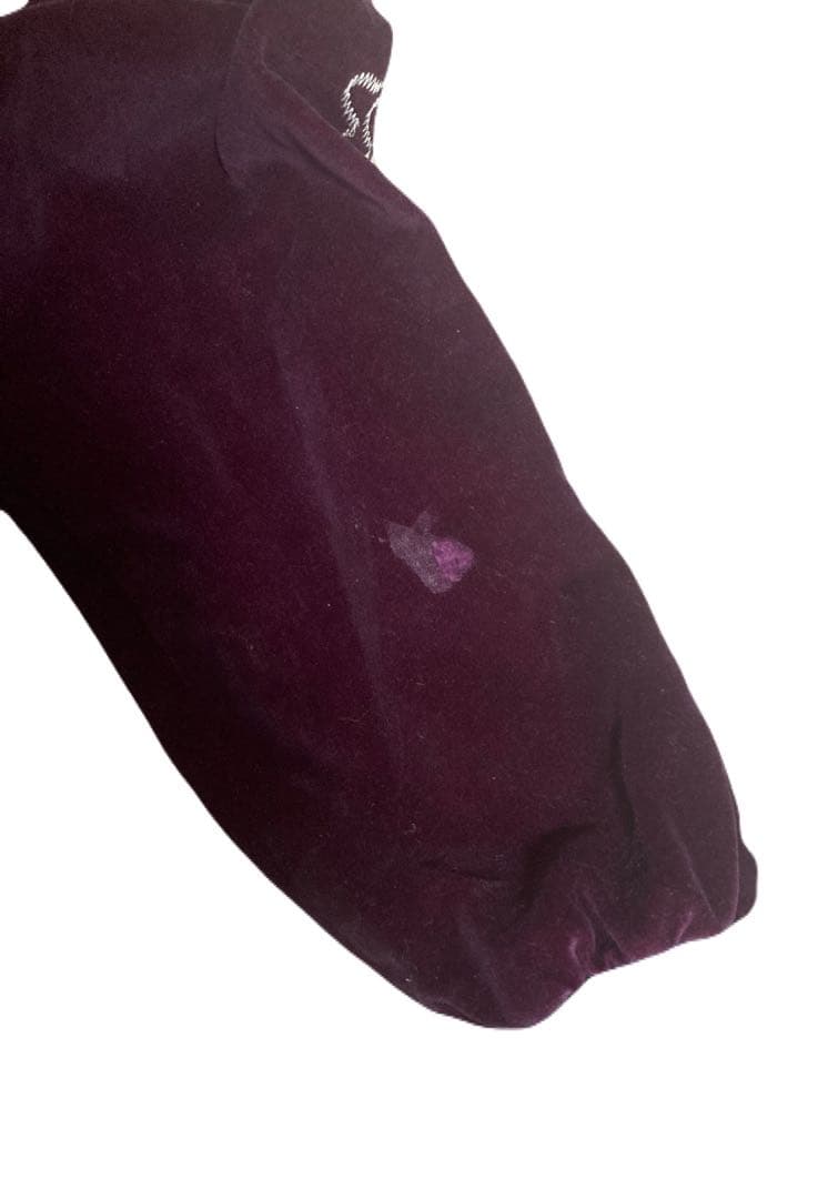 スカジャン 別珍 龍 紫 パープル