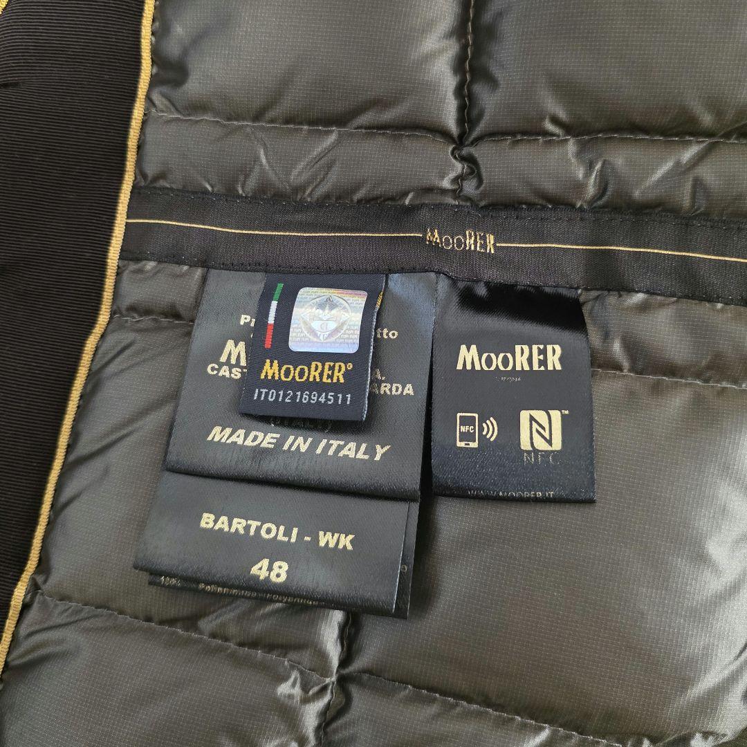 MooRER BARTOLI-WK M65タイプ ダウンジャケット 48