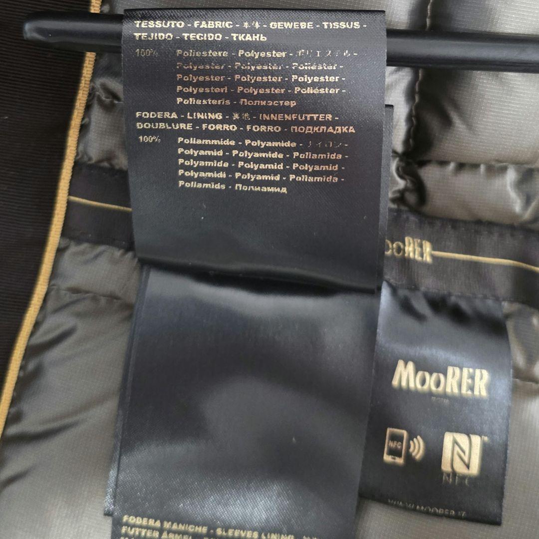 MooRER BARTOLI-WK M65タイプ ダウンジャケット 48