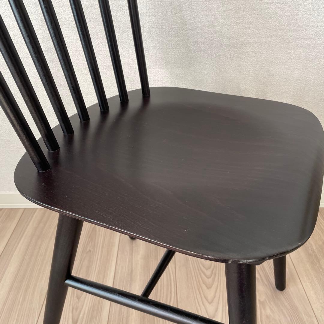 TON アイロニカチェア ブラック 2脚