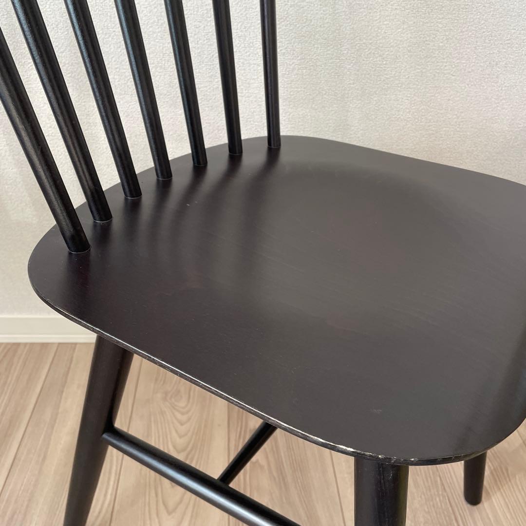 TON アイロニカチェア ブラック 2脚