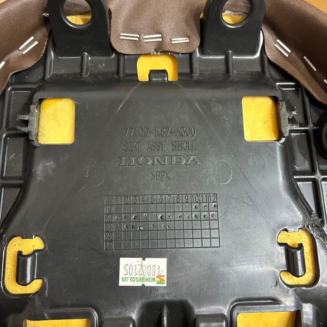 レブル250Sエディション　純正シート（ブラウン）