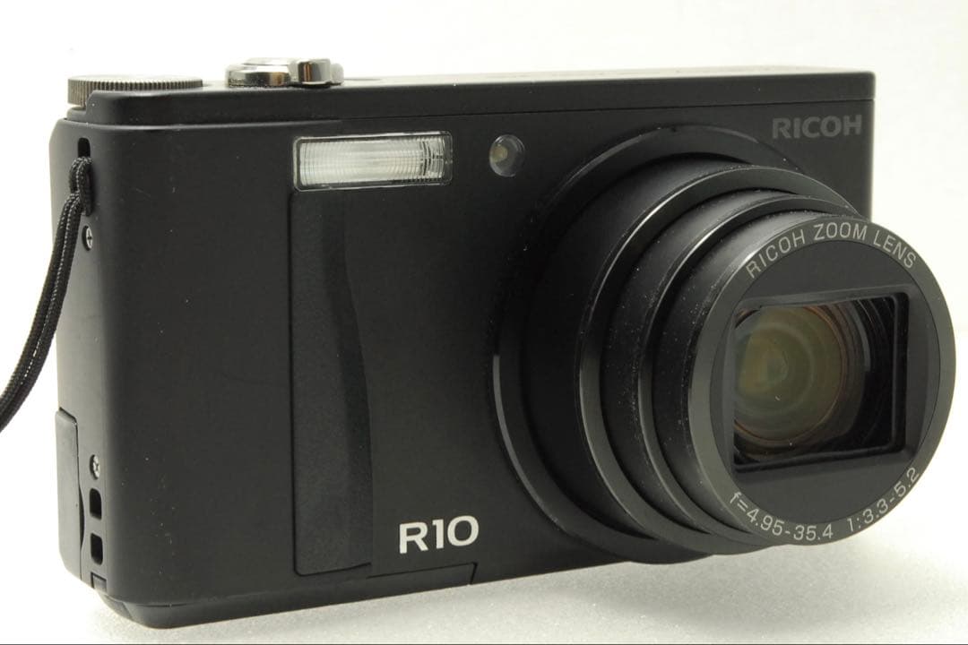 RICOH R10 ❤️スマホ転送 ブラック 動作確認済 リコー コンデジ カメラ