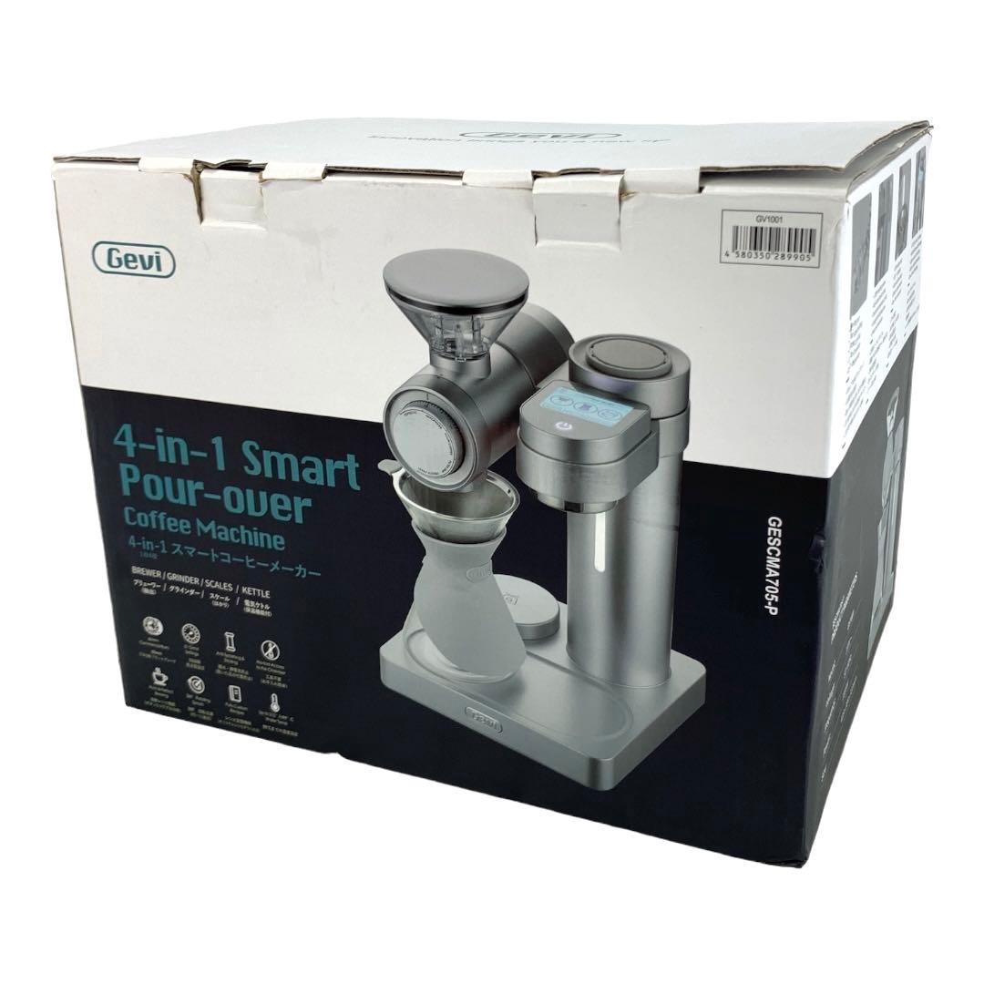 Gevi ゲビ　4-in-1 スマートコーヒーメーカー GV1001