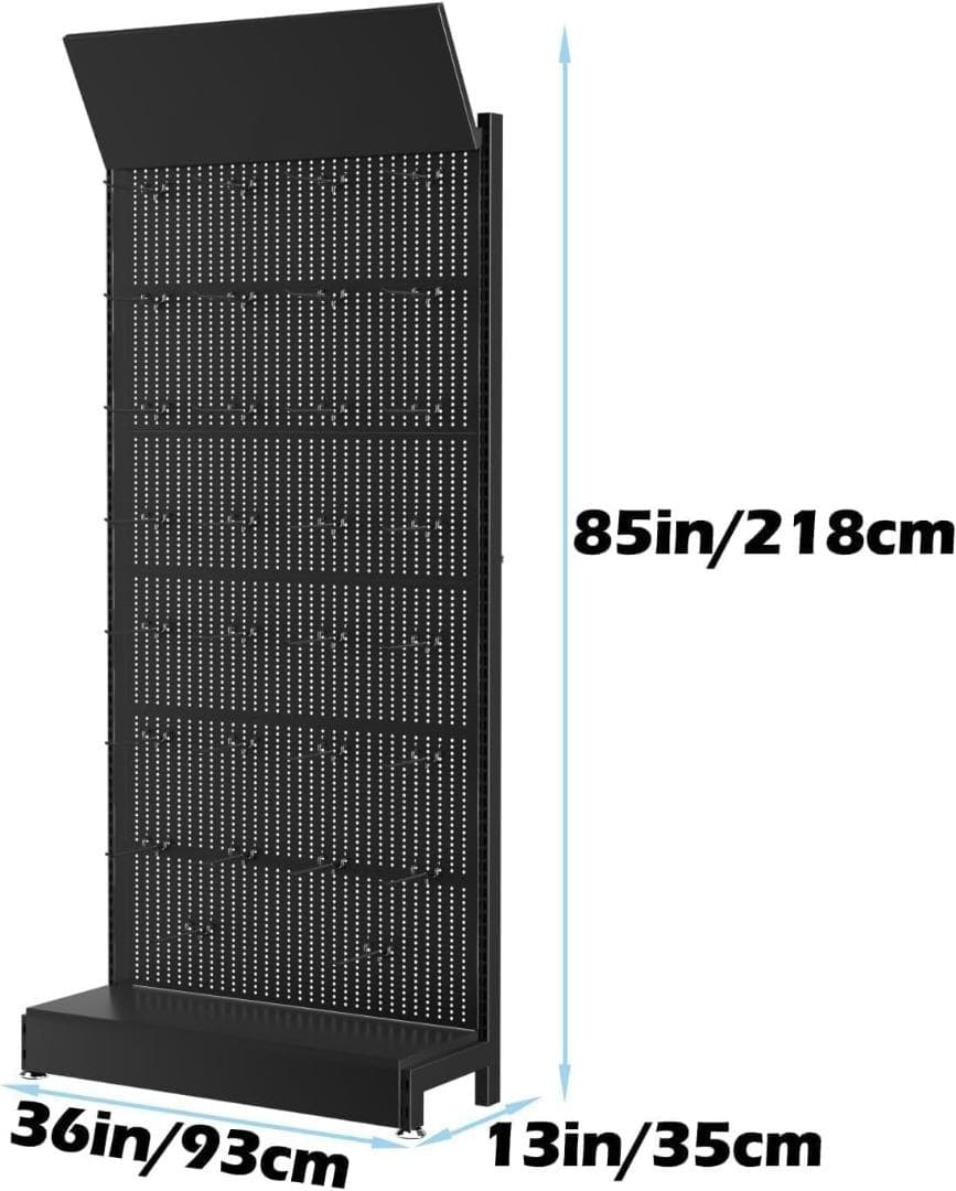 85x36x13インチ✨ポータブルガレージ収納ボックスラック✨金属展示棚