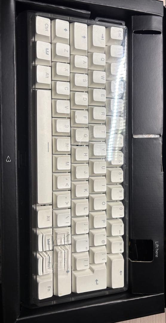 黒*@様 WOOTING 60HE ホワイトキーボード 本体