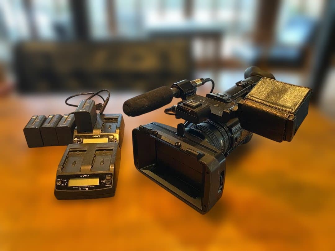 SONY PXW-Z150 ワイコン、マットボックス付き